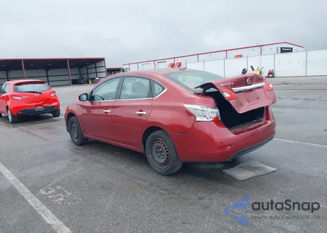 2015 Nissan Sentra Fe+ S/S/Sl/Sr/Sv from USA, damaged, VIN 3N1AB7AP8FY253040